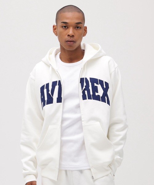 AVIREX（アヴィレックス） パーカー 「DAILY/デイリー」ZIP UP SWEAT