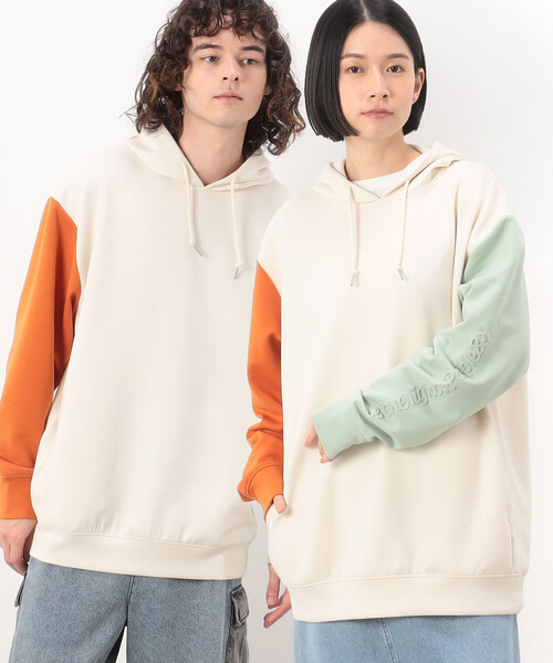 Purple&Yellow（パープルアンドイエロー） パーカー TRダンボール