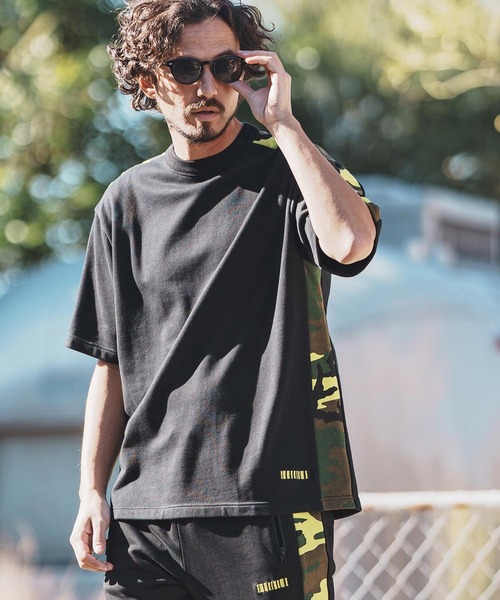 felkod（フィルコッド） tシャツ mt8775-Camouflage Line Sweat