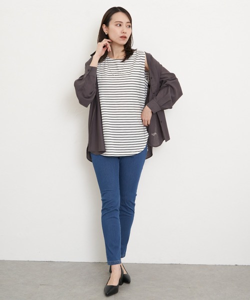 ikka（イッカ） タンクトップ ノースリーブ 「雑誌InRed6月号掲載