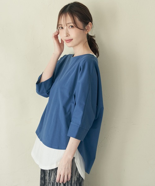 ★新品・未使用★ebure タンクトップ ネイビー カットソー ノースリーブ New Balance（ニューバランス） タンクトップ ノースリーブ Athletics