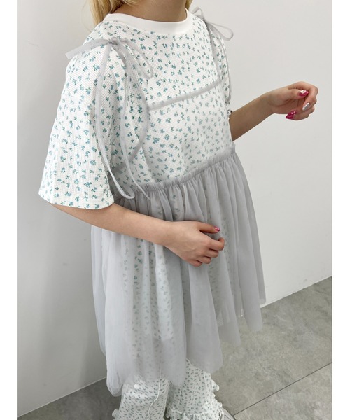 日本未入荷 CHUU★フレインボーレース シアーキャミワンピース WC ワンピース シアーキャミワンピース : ZOZOTOWN Yahoo!店