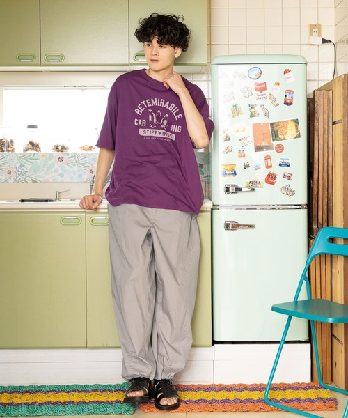 niko and… tシャツ 「UNISEX」アニマルパターンリバーシブルT