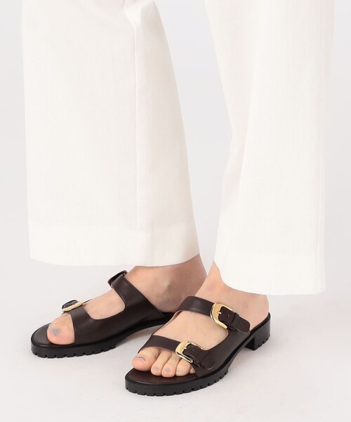 【新品】NEBULONI E. ストラップサンダル 35 NEBULONI E.(ネブローニ)｜ブレイドアンクルストラップサンダル