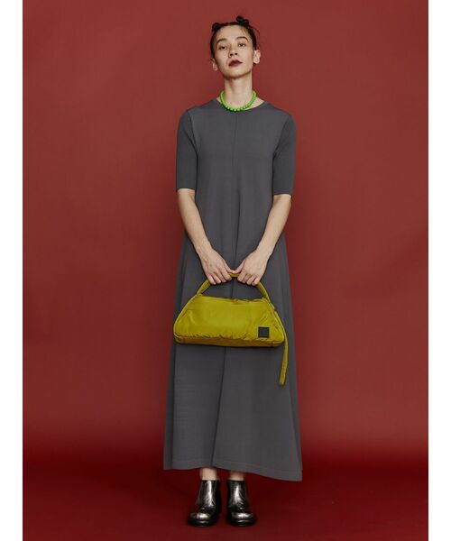 UN3D. ワンピース BACK OPEN TENT KNIT OP / バックオープン