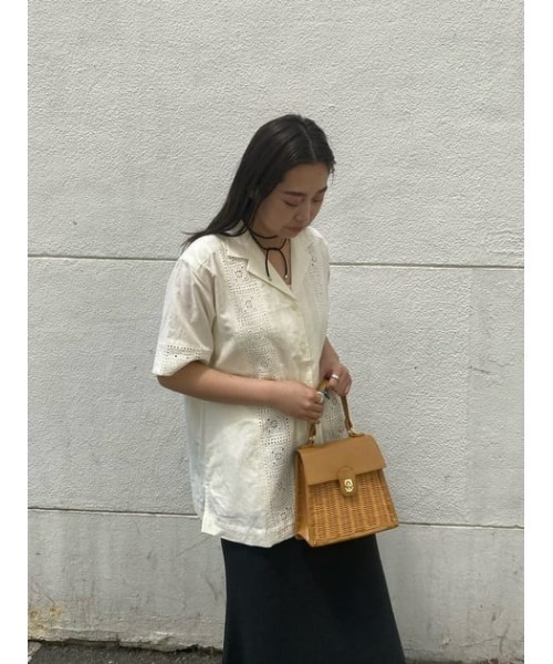 MOUSSY 半袖トップス　フリーサイズ　完売品 MOUSSY（マウジー） 半袖シャツ FREE ブラック レディース : ZOZOTOWN