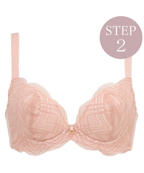 BRADELIS New York ブラデリス ナオミステップ2ブラ　E65 ブラデリス/育乳補整 STEP2 寄せる】ナオミステップ2ブラ24A1 谷間を