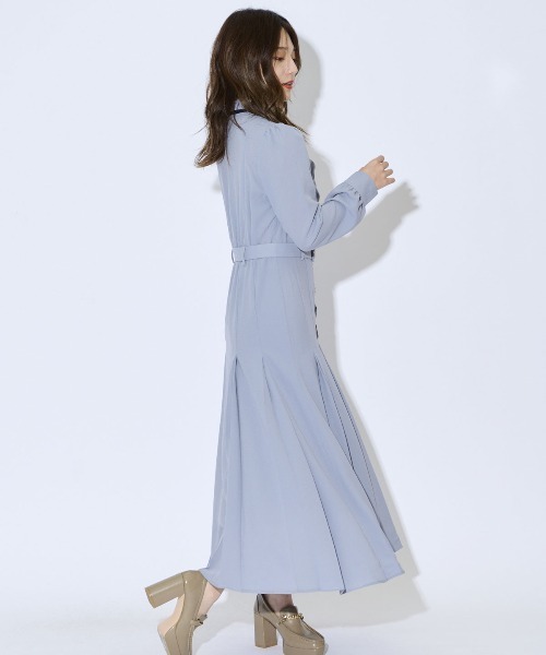 REDYAZEL」 長袖ワンピース SMALL グリーン レディース : 85784059  