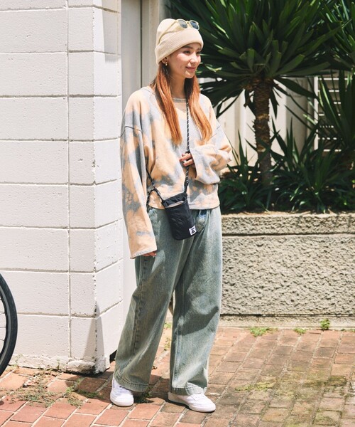 ニット帽 ニットキャップ POLeR × FREAK'S STORE/ポーラー × フリークスストア 別注 BEANIE ワンポイント 刺? ビーニー | POLeR | 06