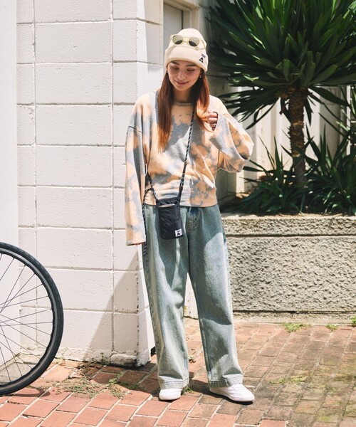 ニット帽 ニットキャップ POLeR × FREAK'S STORE/ポーラー × フリークスストア 別注 BEANIE ワンポイント 刺? ビーニー | POLeR | 11