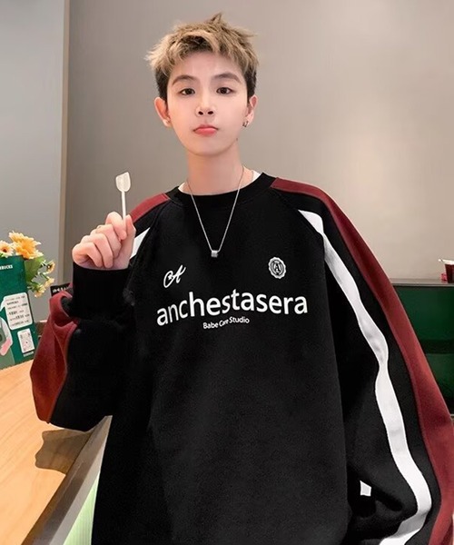 Y/PROJECT レッド クルーネック トレーナー L Y/PROJECT レッド クルーネック トレーナー L