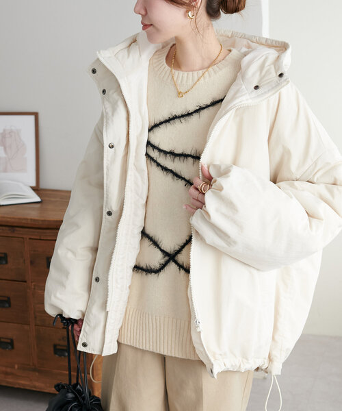 Discoat（ディスコート） ブルゾン アウター 「軽量＆防寒」中綿