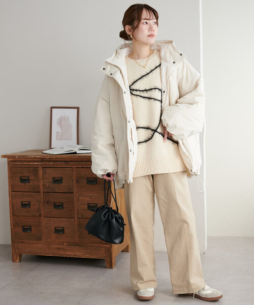 Discoat（ディスコート） ブルゾン アウター 「軽量＆防寒」中綿