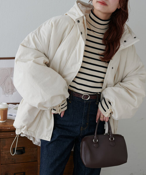 Discoat（ディスコート） ブルゾン アウター 「軽量＆防寒」中綿