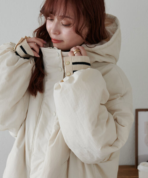 Discoat（ディスコート） ブルゾン アウター 「軽量＆防寒」中綿