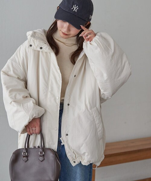 【WEB限定‼️】DISCOAT リバーシブル モンスターコート Discoat（ディスコート） ブルゾン アウター 「軽量＆防寒」中綿