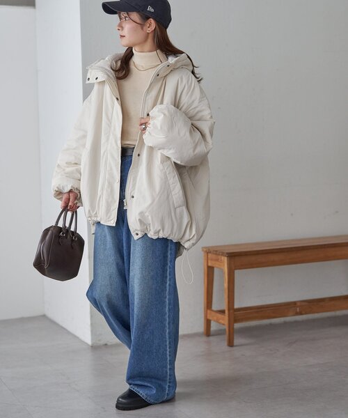 Discoat（ディスコート） ブルゾン アウター 「軽量＆防寒」中綿