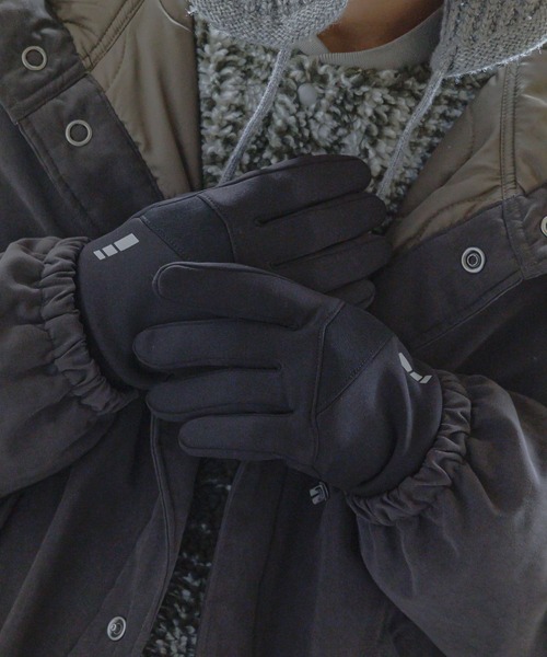 Niko スノーボードウェアセット（ジャケット・パンツ・手袋） niko and…（ニコアンド） 手袋 切り替え配色テックグローブ メンズ