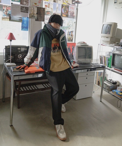 niko and…（ニコアンド） 手袋 切り替え配色テックグローブ メンズ