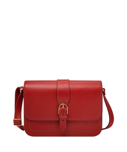 Fossil フォッシル ピンク ショルダーバッグ レザー FOSSIL ショルダーバッグ バッグ フォッシル 斜めがけバッグ