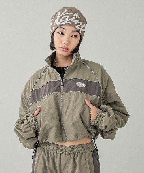 ニットキャップ・ビーニー [NICK&NICOLE] CASHMERE LETTERING JAQUARD BEANIE_ BEIGE NICK&NICOLE] CASHMERE LETTERING JAQUARD BEANIE(5 Colors