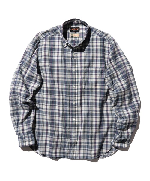 専用セット BEAMS PLUS (hb) 日本製 ボタンダウンシャツ マドラス BEAMS+ シャツ マドラス チェック ボタンダウン メンズ