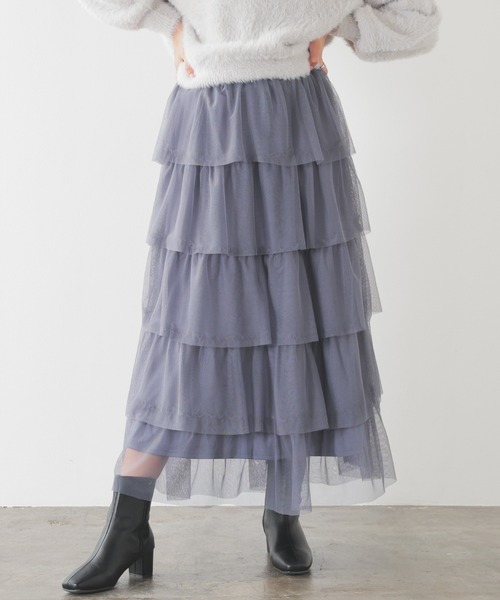 Honeys（ハニーズ） スカート ティアードスカート : ZOZOTOWN Yahoo!店