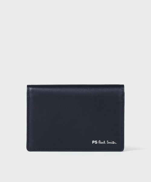 Paul Smith 名刺入れ 黒 レザー ストライプ Amazon.co.jp: [ポールスミス] セット品/名入れ可 名刺入れ