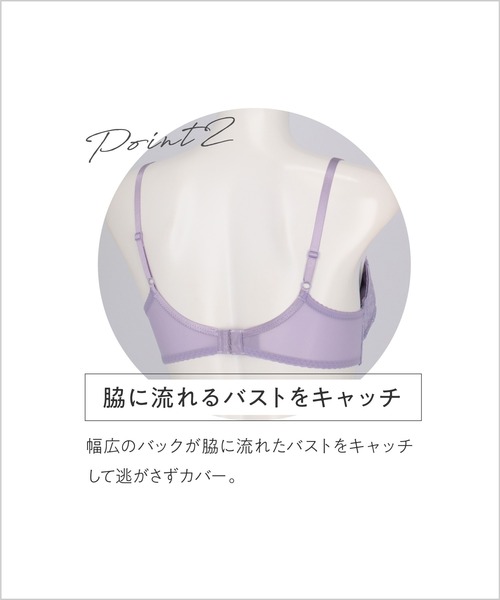 AMPHI(ワコール) ブラジャー 「SPRiNGコラボ」「BRAGENIC ブラ