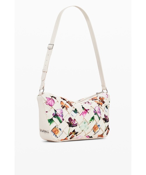 Desigual（デシグアル） ハンドバッグ 花柄 ショルダーバッグ ブラック