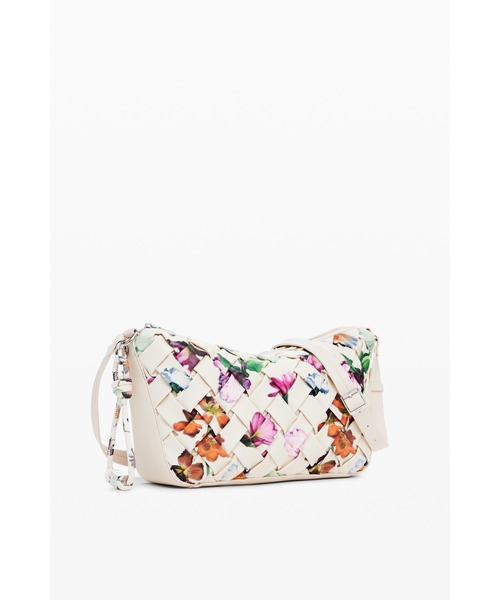 Desigual（デシグアル） ハンドバッグ 花柄 ショルダーバッグ ブラック