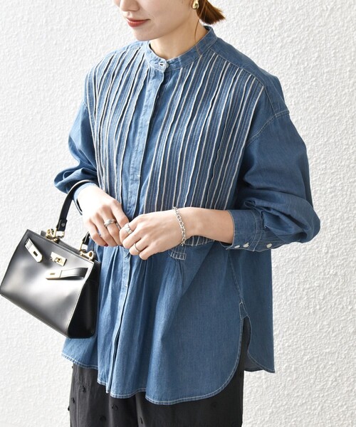 ANN VALERIE HASH クロップドデニム ブラウス セット ANN VALERIE HASH クロップドデニム ブラウス セット ANNE