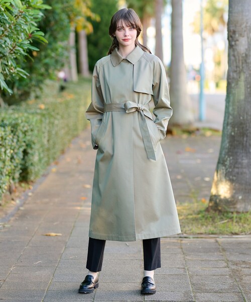 【おーすてぃん】トレンチコート DRESSTERIOR ドレステリア DRESSTERIOR（ドレステリア） トレンチコート コート 「ウォッシャブル