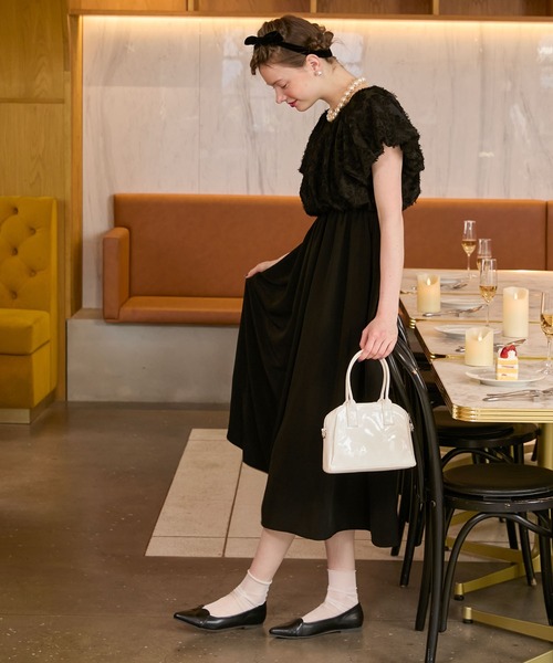 BONLECILL noir オケージョンドレス 結婚式 パーティー BONLECILL noir ドレス 「BONLECILL noir」2wayチェック柄W