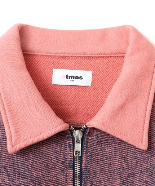 atmos girls コート アウター atmos pink Denim Docking Jacket