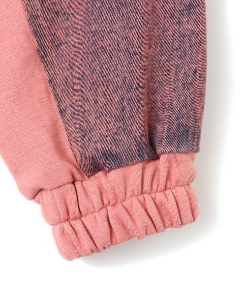 atmos girls コート アウター atmos pink Denim Docking Jacket