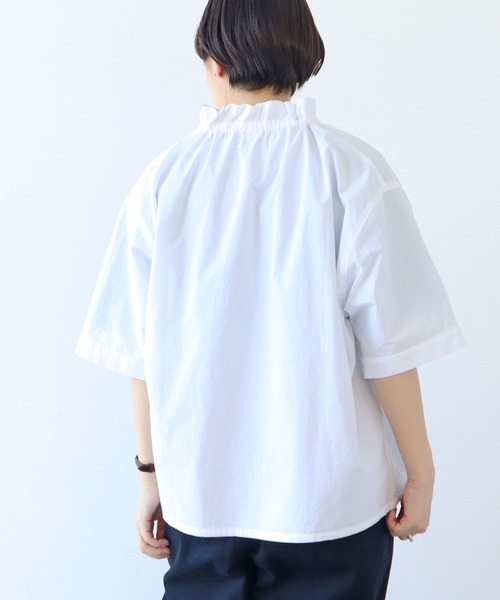 PAR ICI（パーリッシィ） ブラウス シャツ グランジウォッシュ