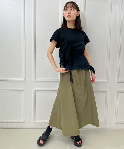ワンピース avie AVIE 「AVIE」 長袖ワンピース 38 インディゴブルー レディース