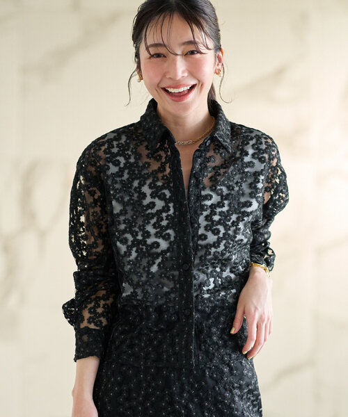 La boutique Bonbon ブラウス シャツ 「セットアップ可