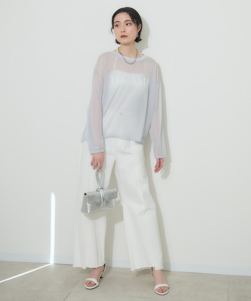 キャミソール cloche チョーカーモチーフパット付キャミ Paradise Picnic キャミソール cloche チョーカーモチーフパット