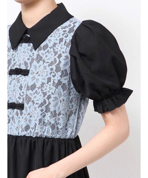 jouetie（ジュエティ） ワンピース レースドッキングチャイナ