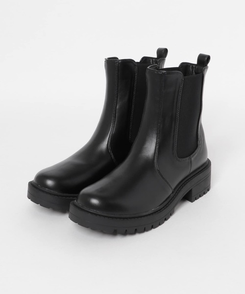 「URBAN RESEARCH Sonny Label」 ショートブーツ 38 ブラック レディース_画像4