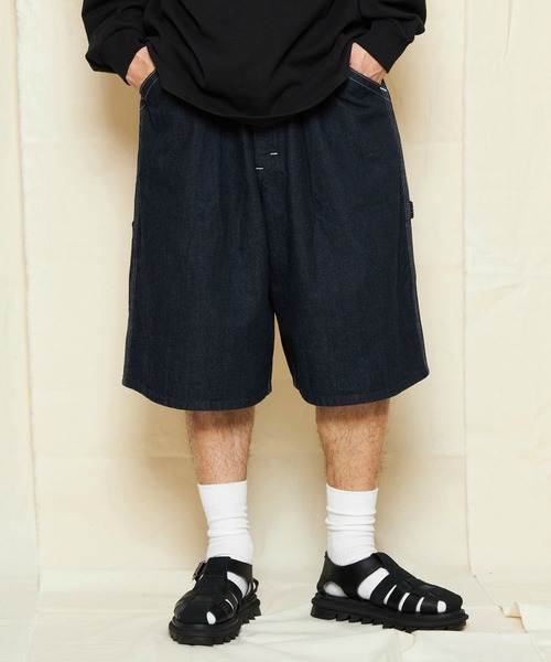 ★LEE★ ペインター ショートデニムパンツ Lee リー レジェンダリー ワークウェア カーペンターショーツ