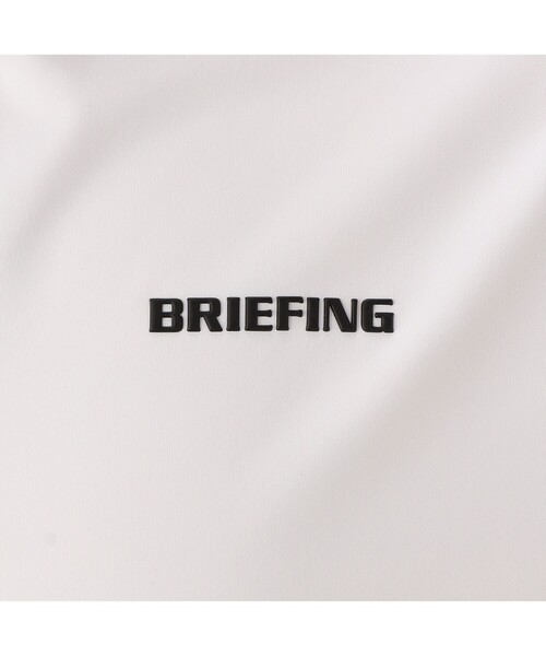 BRIEFING tシャツ MEN'S NECK LOGO HALFZIP SHIRT メンズ