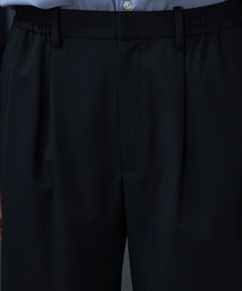 PUBLIC TOKYO（パブリックトウキョウ） スラックス 3 ダークブラウン