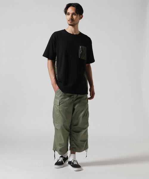 ★AVIREX[アヴィレックス] MIL. POCKET ミリタリー半袖Tシャツ★ MIL. POCKET T-SHIRT / ミリタリーポケット 半袖Tシャツ