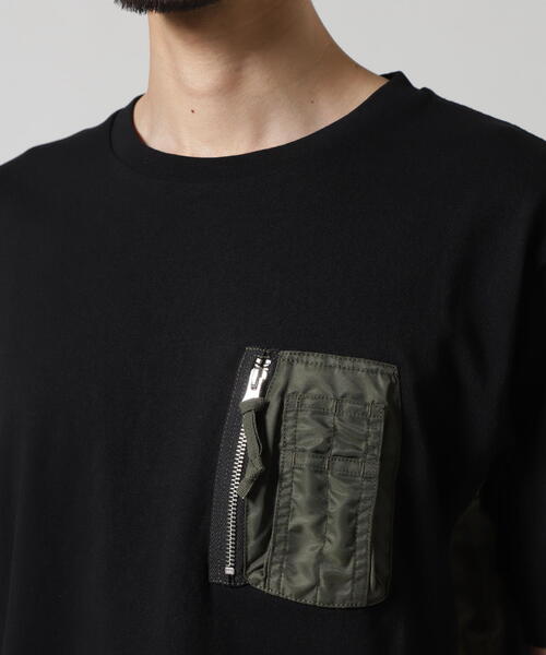 AVIREX tシャツ 「WEB＆DEPOT限定」MA-1 POCKET T-SHIRT / MA-1