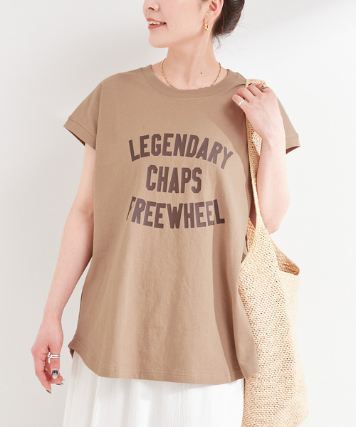 tシャツ フレンチスリーブコンビTシャツ レディース coca tシャツ フレンチスリーブテールカットTシャツ レディース