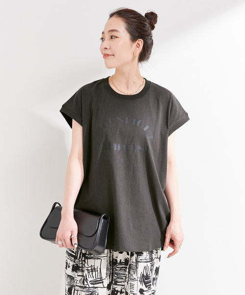 B.C STOCK tシャツ 手洗い可 / アソートフレンチスリーブロゴTEE