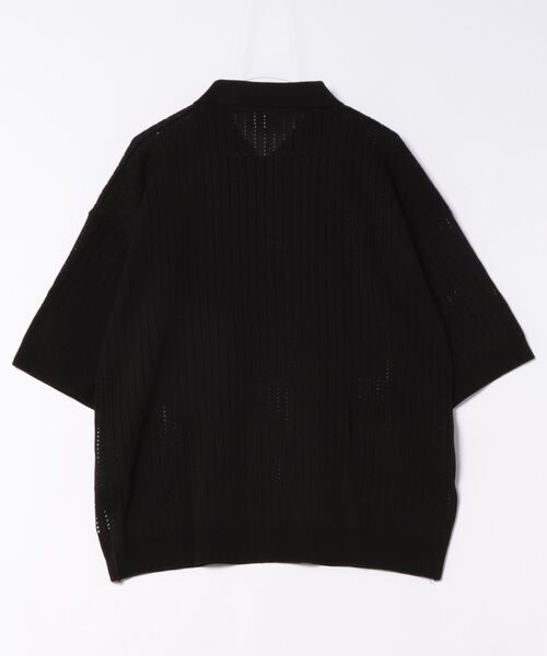 「ankoROCK」 「GLEE」半袖ニット ONE SIZE ブラック メンズ_画像2